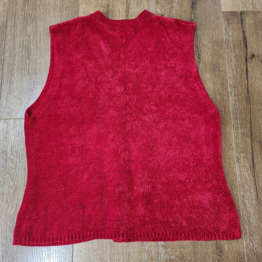 Vtg Pendleton Knockabouts Knit Embroidered Sweater Cadigan Vest Large Western - Picture 7 of 10